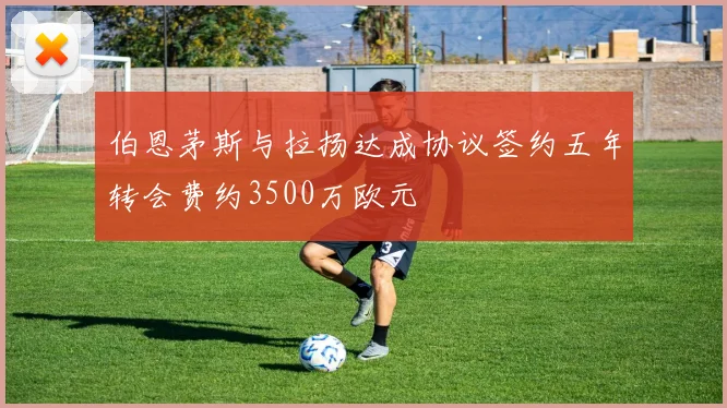 伯恩茅斯与拉扬达成协议签约五年转会费约3500万欧元